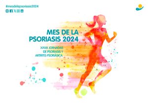 Cartel mes de la psoriasis 2024