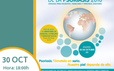 ¡Te invitamos a las jornadas del Día Mundial de la Psoriasis!