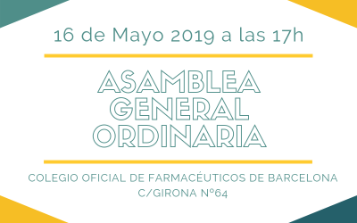 Convocatoria para socios: 16 de mayo, Asamblea General Ordinaria