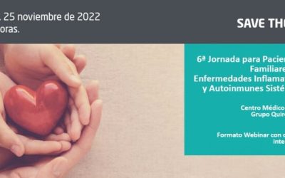 6ª Jornada para Pacientes y Familiares con Enfermedades Inflamatorias y Autoinmunes