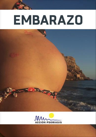 portada con barriga de embarazada