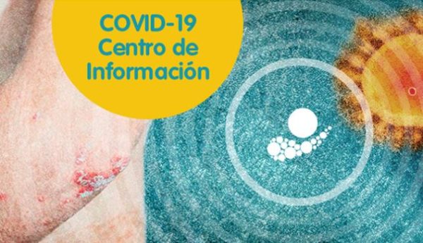 carátula del centro de información covid