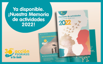 Ya está disponible la memoria institucional del 2022 de Acción Psoriasis