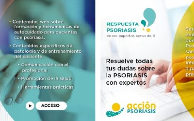 Formación, apoyo y manejo emocional en psoriasis: “PSOY” y “Respuesta Psoriasis”