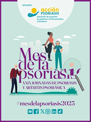 Cartel mes de la psoriasis 2025