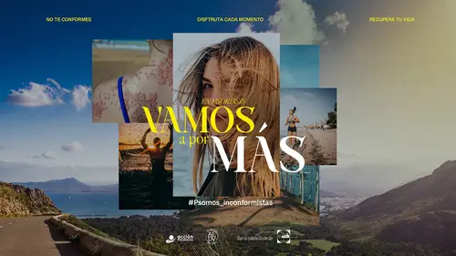 Carátula con el texto VAMOS A MÁS