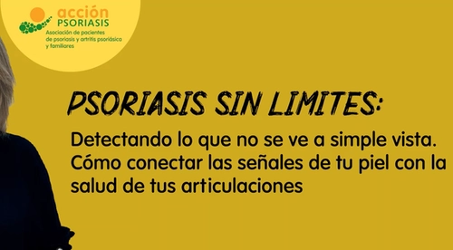 carátula "PSORIASIS SIN LIMITES: Detectando lo que no se ve a simple vista. Cómo conectar las señales de tu piel con la salud de tus articulaciones"