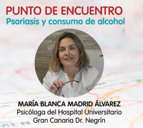 Imagen con el título del vídeo y foto de Blanca Madrid