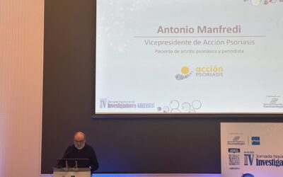 Acción Psoriasis lleva la voz del paciente a la IV Jornada de investigadores GRESSER