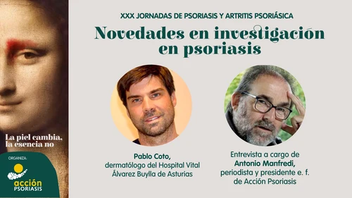 Carátula del vídeo con la foto del Dr.Coto