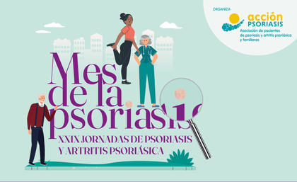 Carátula del mes de la psoriasis