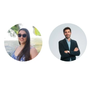 Nuria Gato y Josep Riera